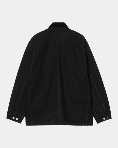 OG Chore Coat (Spring) | Black / Black (aged canvas)